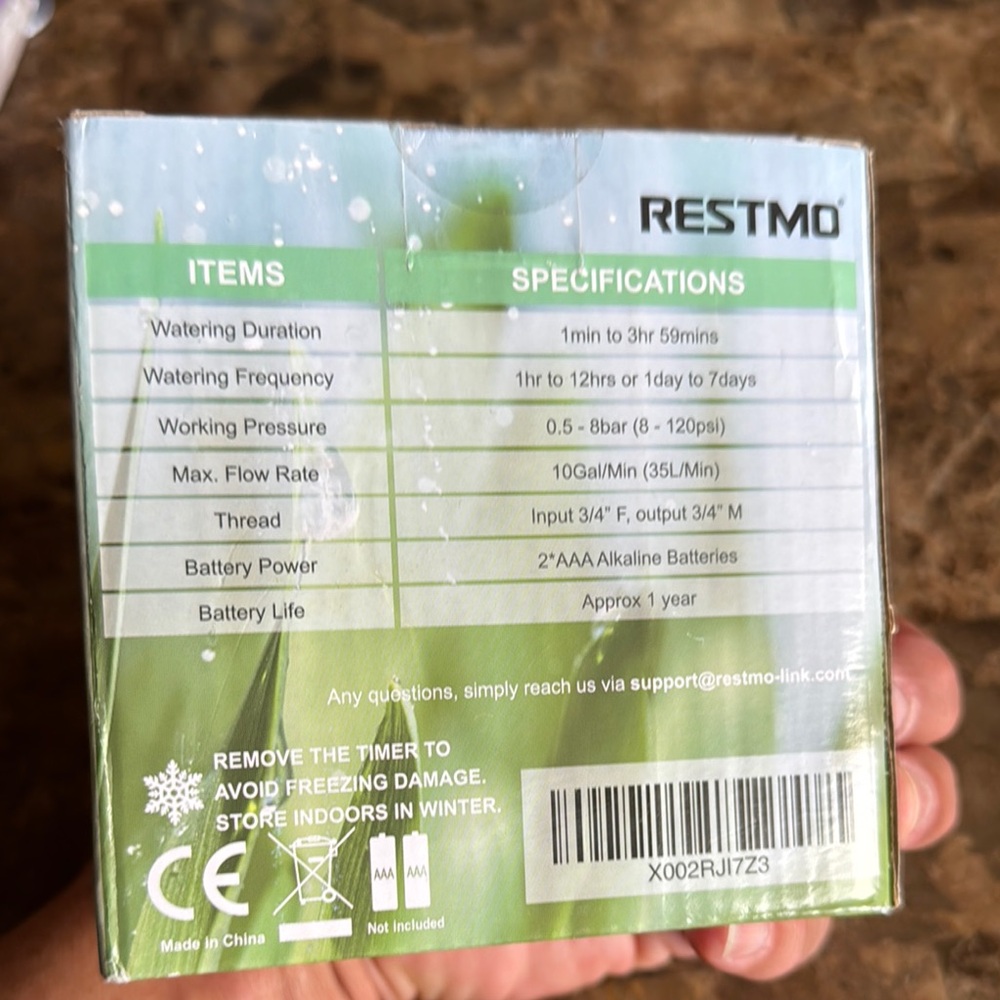 RESTMO Mini Digital Water Timer - Picture 3 of 5